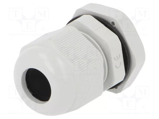 Cable gland; PG11; IP68; polyamide; grey PAWBOL PW-D.3072