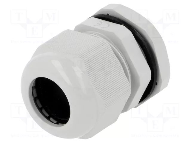 Cable gland; PG21; IP68; polyamide; grey PAWBOL PW-D.3075