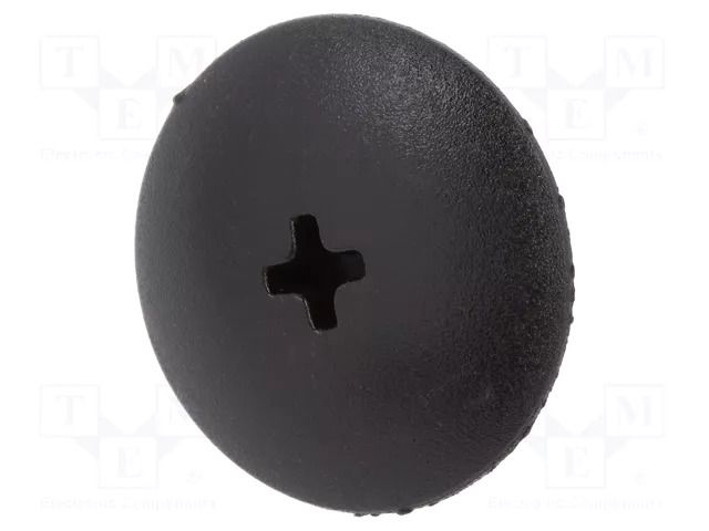 Trim clip; 10pcs; VW; OEM: 1H0819055B; L: 19mm; polyamide; black ROMIX RX-10905