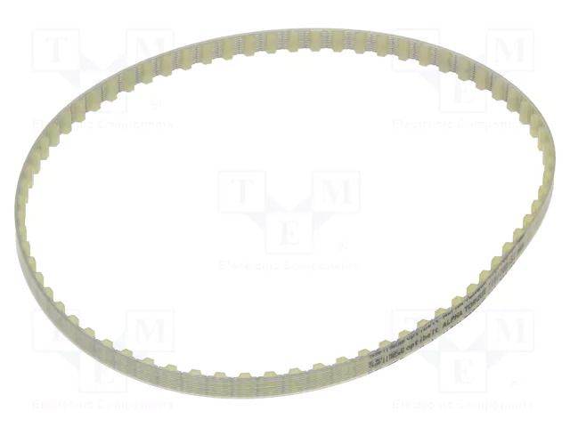 Timing belt; T10; W: 10mm; H: 4.5mm; Lw: 700mm; Tooth height: 2.5mm OPTIBELT T10-700-10-77ZA