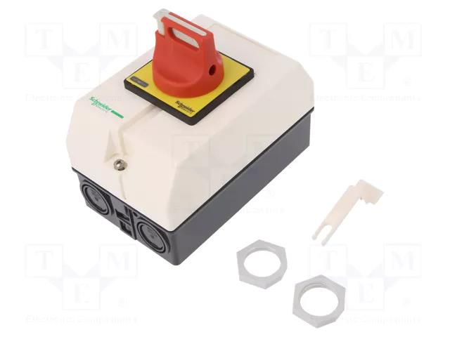 Main emergency switch-disconnector; Poles: 3; flush mounting SCHNEIDER ELECTRIC VCF0GE