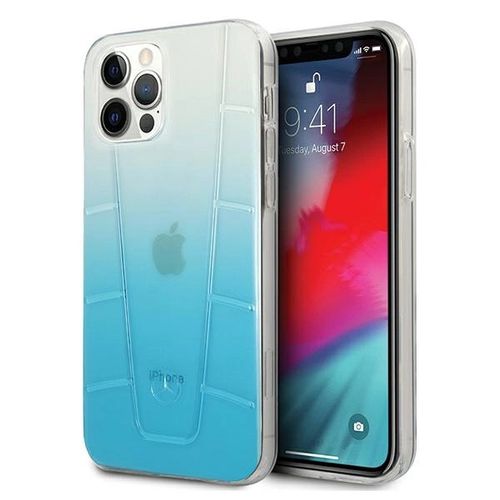 Mercedes Transparent Line Case for iPhone 12 Pro Max - Blue, Mercedes 3700740483701 3700740483701