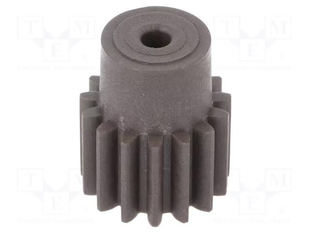 Spur gear; whell width: 30mm; Ø: 25.5mm; Number of teeth: 15; ZCL ELESA+GANTER ZCL-1.5-15