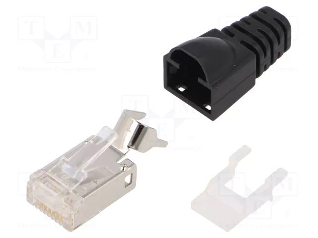 Connector: RJ45; plug; PIN: 8; Cat: 6a,Class EA; shielded; 8p8c; IP20 WEIDMÜLLER IE-P63