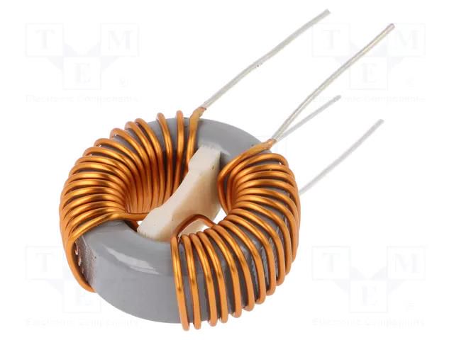 Inductor: wire; THT; 4.7mH; 230VAC; 15A; 11mΩ; 21x12mm; -20÷50% FERYSTER DTS-40/4.7/15-V