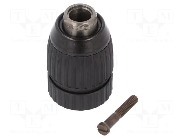 Drill holder; 1.5÷13mm; L: 72.4mm; metal,plastic; double sleeve METABO MTB.636614