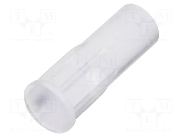 Fiber for LED; Ø3.2mm; L: 7.9mm; round; Front: flat; straight MENTOR 1282.1100