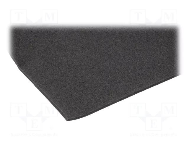 Damping mat; polyurethane; 600x500x15mm SILENT COAT SC-SA15-1.2