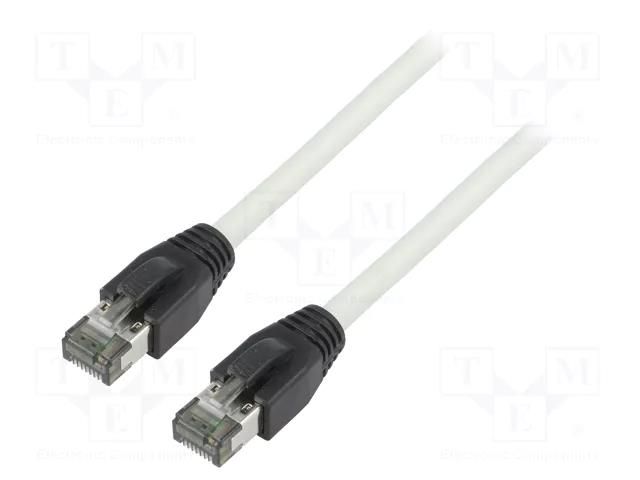 Patch cord; RJ45 plug,both sides; S/FTP; Cat 8.1; stranded; Cu LOGILINK CQ8062S