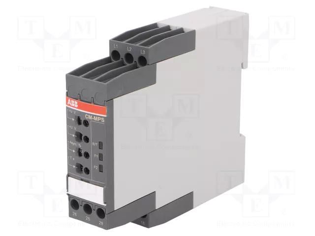 Voltage monitoring relay; for DIN rail mounting; CM-MPS; DPDT ABB 1SVR730884R3300