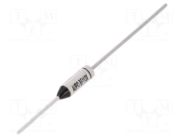 Fuse: thermal; 16A; BFX; 113°C AUPO BF113X
