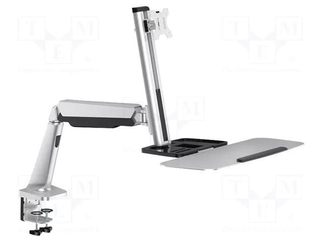 Monitor holder; 8kg; 13÷32"; Arm len: 820mm; for one monitor LOGILINK BP0040