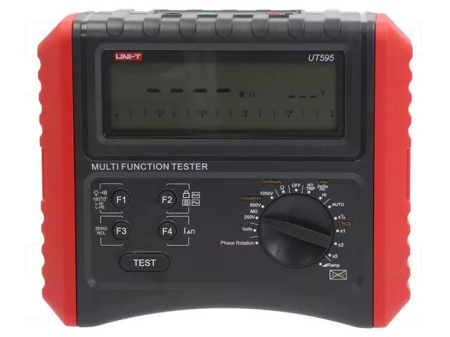 Meter: appliance meter; LCD; (9999); VAC: 0÷440V; 20÷100Hz UNI-T UT595