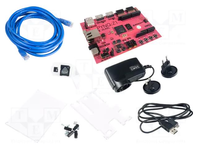 Dev.kit: Xilinx; Comp: XC7Z020-1CLG400C; Add-on connectors: 3 DIGILENT 240-114-1