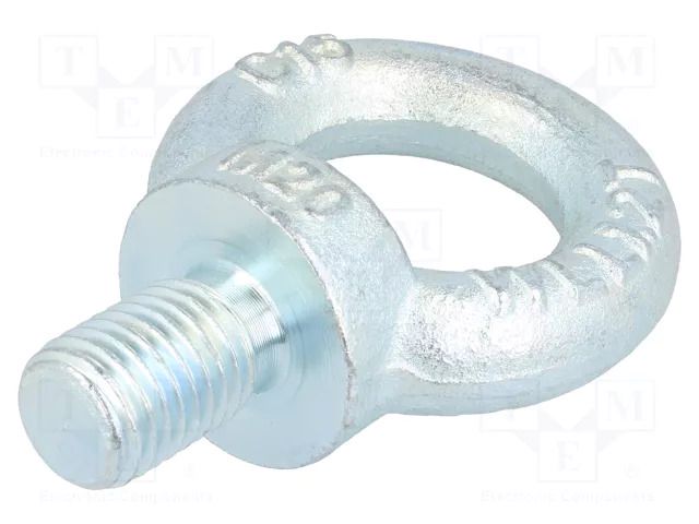 Lifting eye bolt; M20x30; Head: eye; steel; zinc; DIN 580; 40mm DROMET D-SZU20