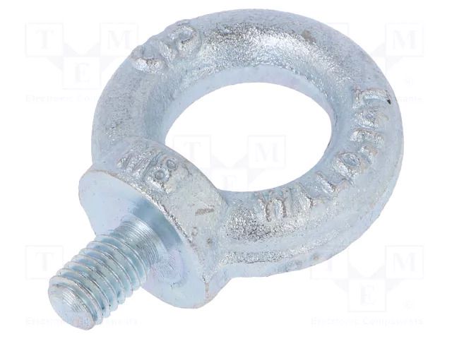 Lifting eye bolt; M8x13; Head: eye; steel; zinc; DIN 580; 20mm DROMET D-SZU.8