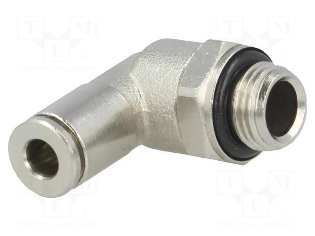 Push-in fitting; angled 90°; -0.95÷16bar; nickel plated brass FESTO NPQM-L-G18-Q4-P10