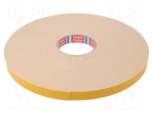 Tape: fixing; W: 19mm; L: 50m; Thk: 1.15mm; double-sided; acrylic TESA TESA-4952-19-50M