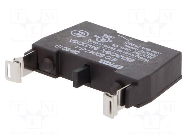Contact block; 22mm; EF; -25÷80°C; IP20; front fixing; Contacts: NO SCHMERSAL 101022272