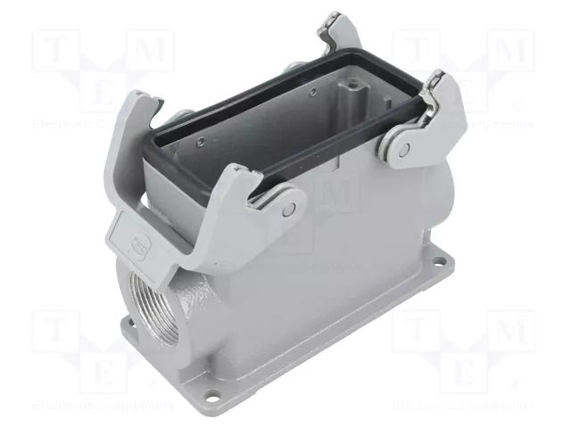 Enclosure for connectors: HDC; size 16B; Han® B; IP65; high; PG21 HARTING 09300160230