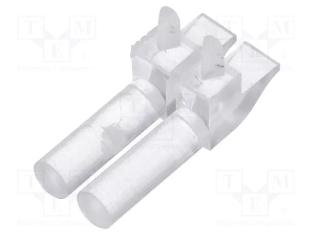 Fiber for LED; Ø2mm; No.of mod: 2; round; Front: convex MENTOR 1271.2002