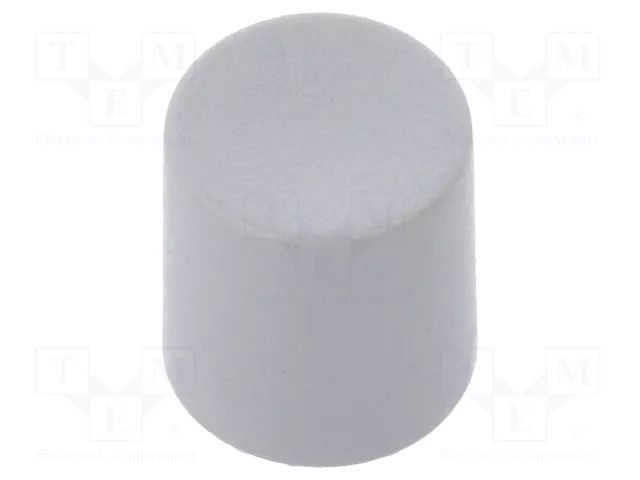 Knob; slider; grey; Ø8.2x8.9mm; polyamide; Mounting: push-in CLIFF CS11-GRY