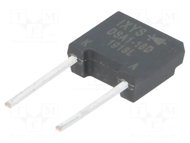 Diode: rectifying; THT; 1.8kV; 2.3A; tube; Ifsm: 110A; FP-Case IXYS DSA1-18D