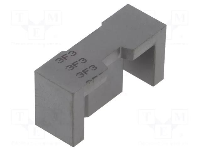 Core: ferrite; EFD; 3F3; 2000nH; 3300mm3; 58mm2; A: 25mm; B: 12.5mm FERROXCUBE EFD25/13/9-3F3