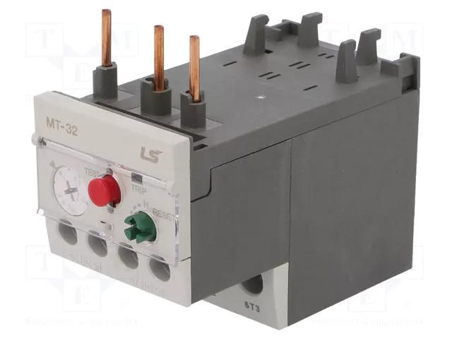 Thermal relay; Series: METASOL; Auxiliary contacts: NO + NC; IP20 LS ELECTRIC MT-32-7-10A