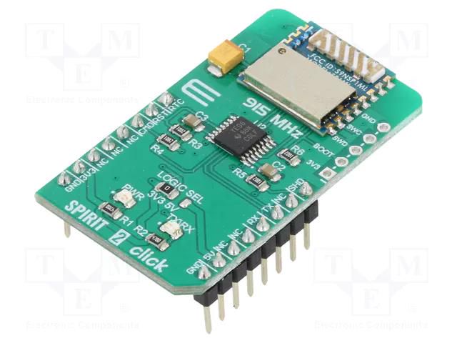 Click board; prototype board; Comp: SP1ML; RF; 3.3VDC,5VDC MIKROE MIKROE-3598