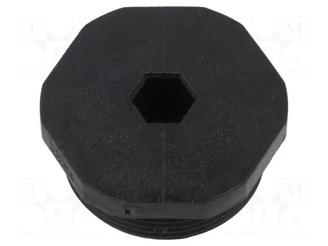 Stopper; M32; 1.5; IP68; polyamide; black; V-NE-SD Metric; -20÷80°C HUMMEL HUMMEL-1256320150