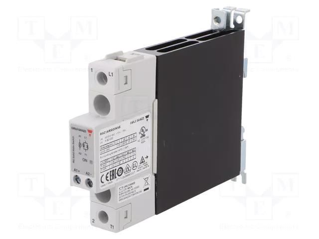 Relay: solid state; Ucntrl: 4÷32VDC; 23A; 42÷600VAC; RGC1; 1-phase CARLO GAVAZZI RGC1A60D20KKE