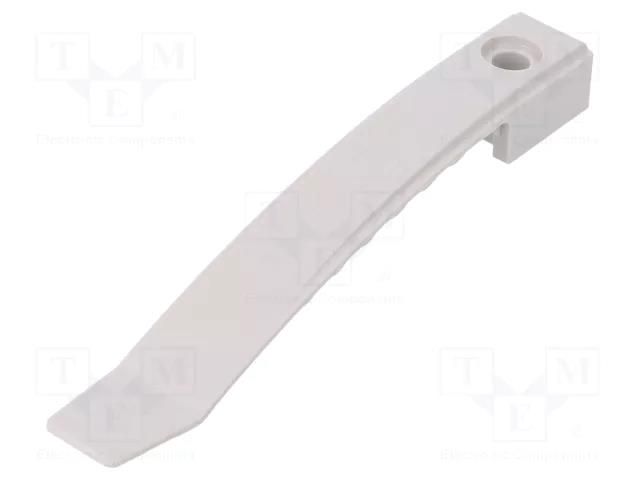 Holder; polyamide; light grey; Ømount.hole: 5.8mm; W: 20mm; L: 134mm OBO BETTERMANN OBO-2204975