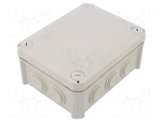 Enclosure: junction box; X: 116mm; Y: 150mm; Z: 67mm; IP66; T 100 OBO BETTERMANN OBO-2007077