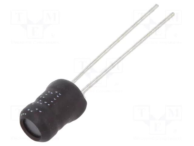 Inductor: wire; THT; 10uH; Ioper: 1.6A; 100.48mΩ; ±10%; Isat: 1.7A FERROCORE COIL0406-0.01