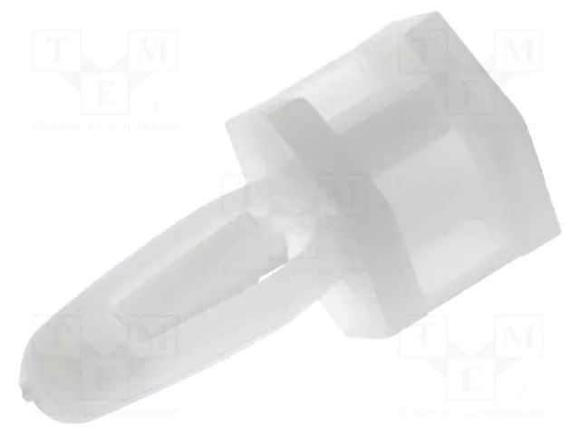 Assembly stud; polyamide; L: 6.4mm; screwed fole,snap fastener ESSENTRA RI-TCBS-4-01