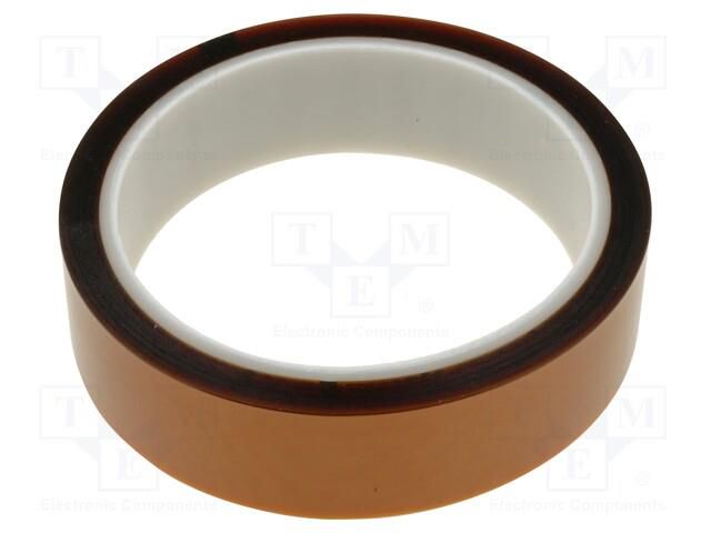 Tape: high temperature resistant; Thk: 63.5um; 55%; golden; W: 25mm BLT POLYHT-25MM