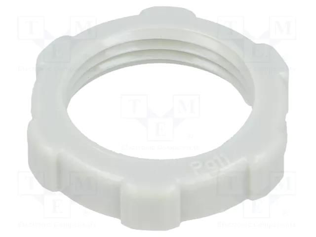 Nut; PG11; polystyrene; Thk: 5mm; Spanner: 24mm; light grey OBO BETTERMANN OBO-2043114