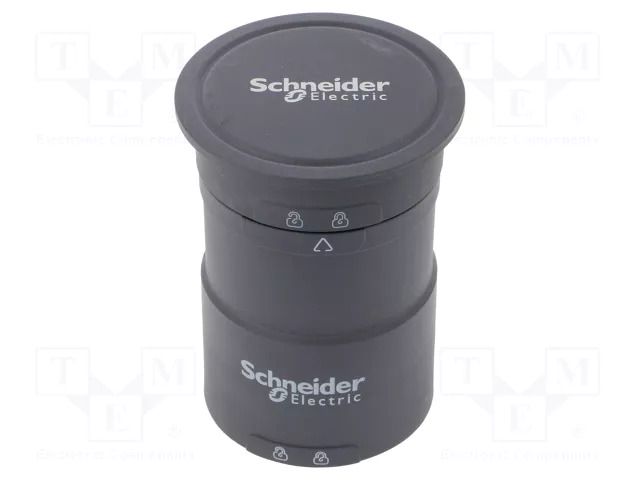 Module: base; black; 24VDC; 24VAC; IP55; Ø60mm; Harmony XVU SCHNEIDER ELECTRIC XVUC21B
