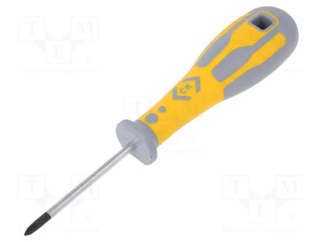 Screwdriver; Phillips; PH0; Dextro; Blade length: 60mm C.K CK-T49112-0