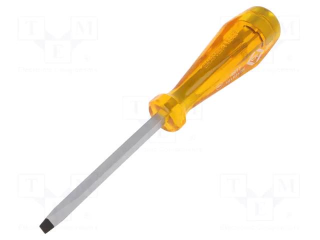 Screwdriver; slot; for impact; SL 6; HD Classic C.K CK-T4811-04