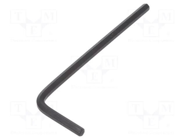 Wrench; hex key; HEX 2.5mm; Overall len: 60mm C.K CK-T4411-025