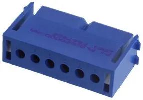 RECTNGLR PWR HOUSING, RCPT, 6POS, CABLE PLA06F0000/AA.