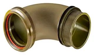 BACKSHELL, SIZE 17, 90DEG, ALUM ALLOY BTH3-17-12-1-C-SE.