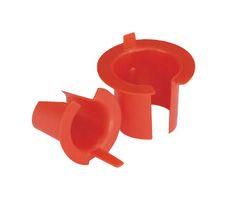 GROMMET, POLYPROPYLENE, RED ASB0A