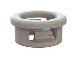 GROMMET, NYLON 6, 0.5", WHITE 22MP01030W