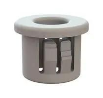 GROMMET, NYLON 6, 0.437", WHITE 22MP04376W
