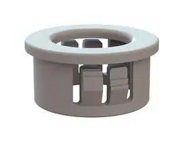 GROMMET, NYLON 6, 0.75", WHITE 22MP07508W