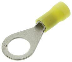 TERMINAL, RING, 3/8, CRIMP, YELLOW, 12-10AWG 34173.