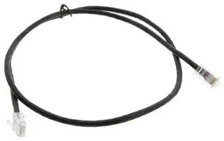 CABLE, RJ45 PLUG, CAT5E, 3FT, BLACK 73-7771-3